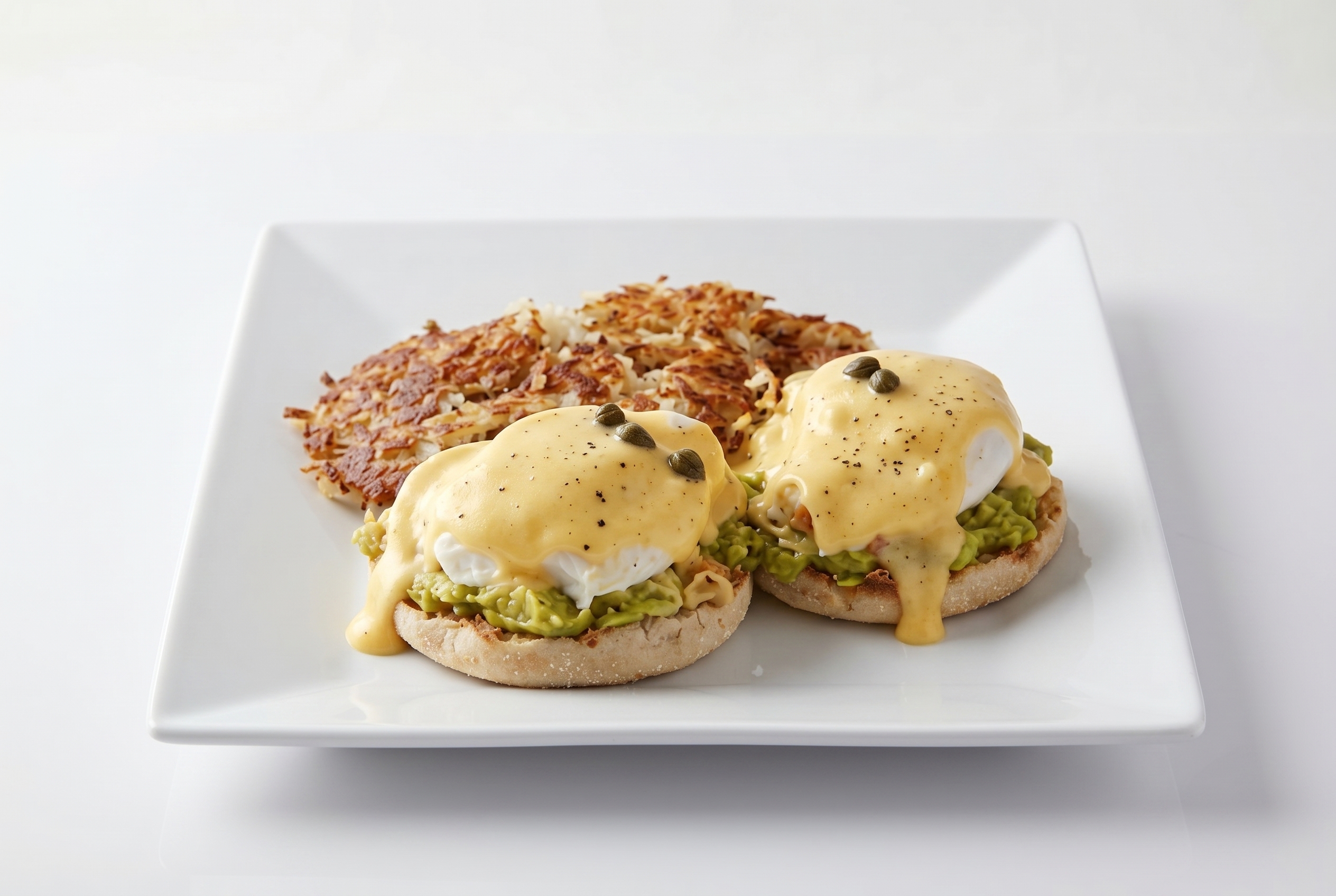 Smoked Salmon Benedict.