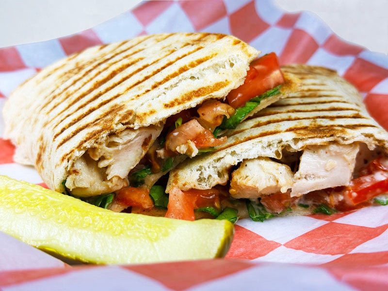 Grilled Chicken Pita.