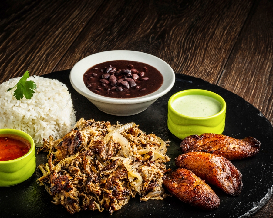 LECHON ASADO PLATE.