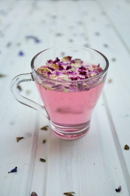 ROSEBUD REFRESHER- ICED TEA.