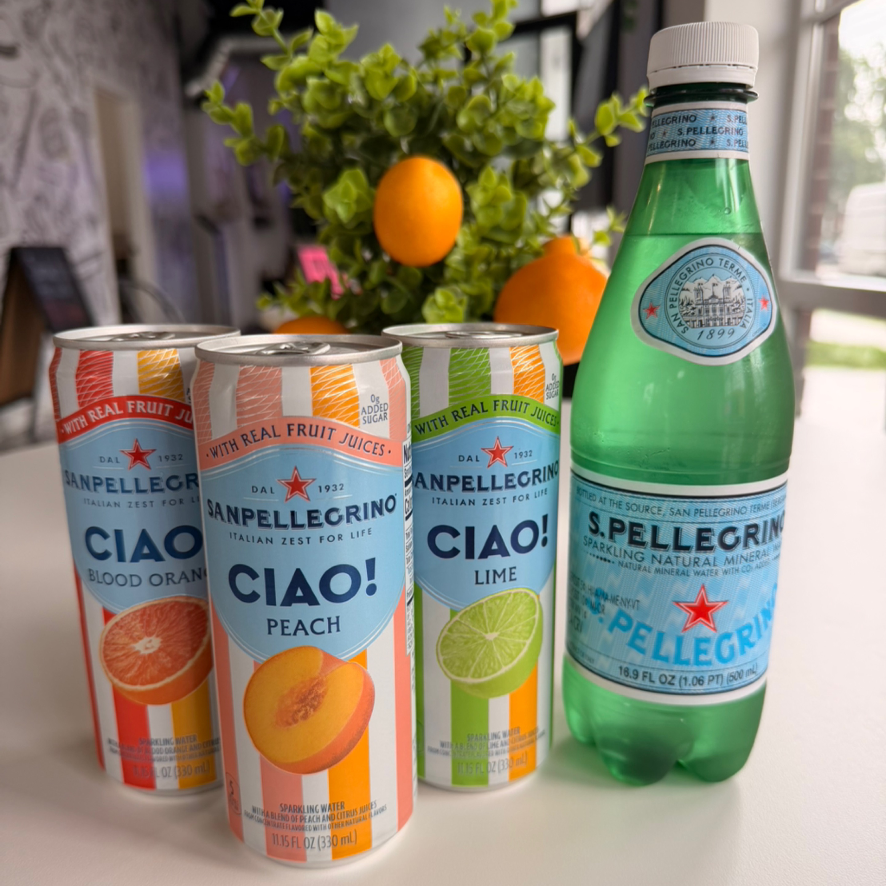 San Pellegrino.