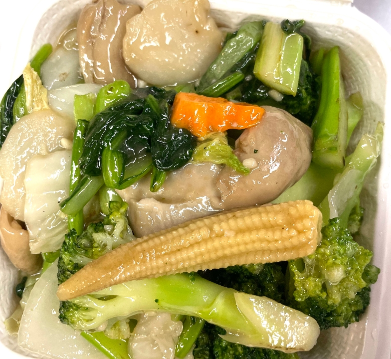 炒 瓜 菜 113.Mixed Vegetable.