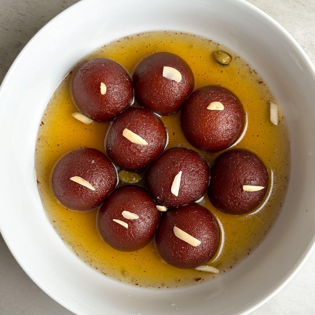Gulab Jamun.