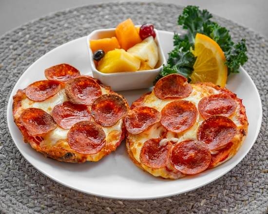 Pizza Bagel Combo.