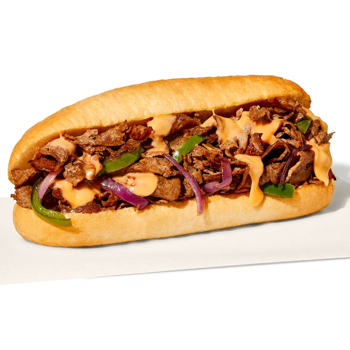 Manhattan Cheesesteak Sandwich.