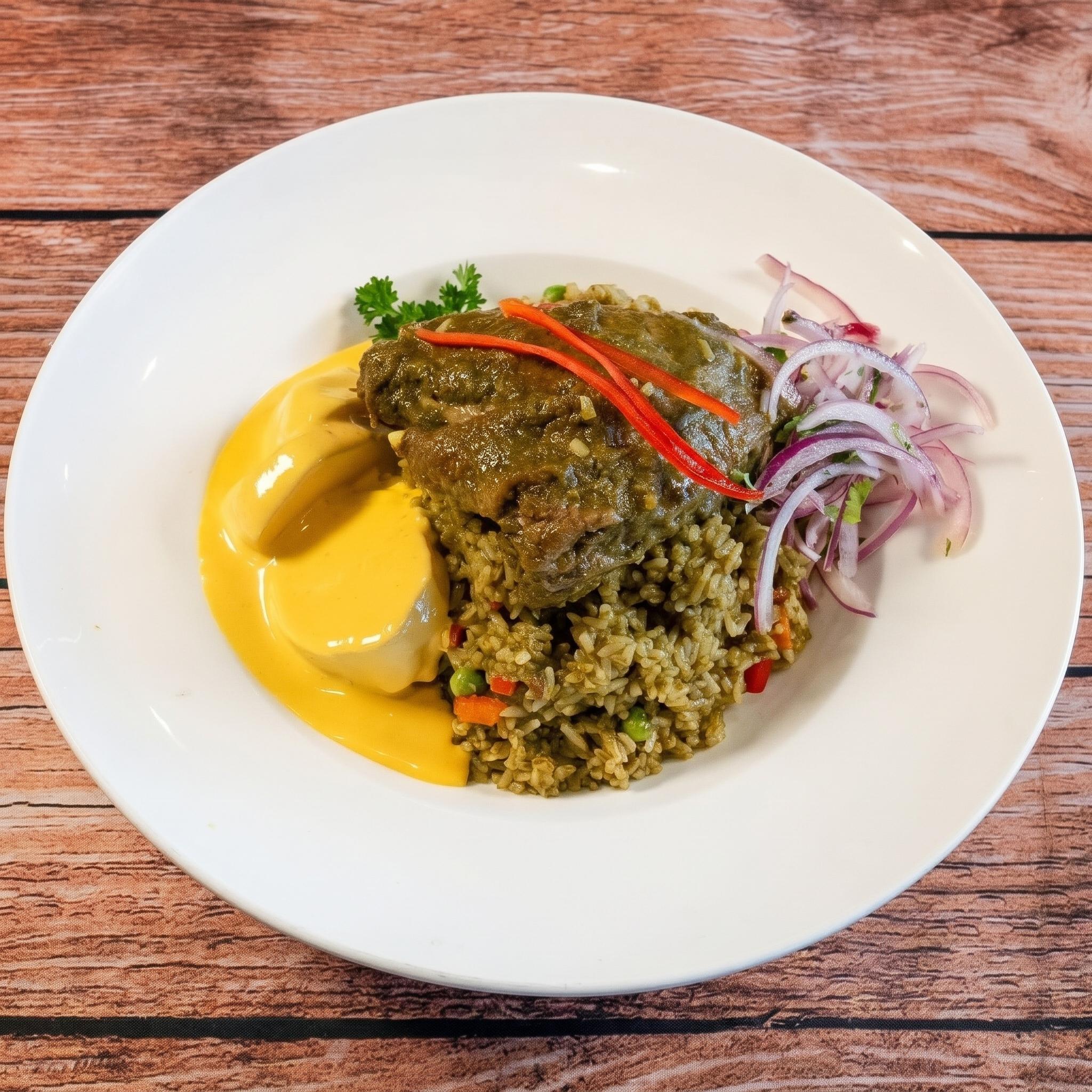 Arroz con Pollo.