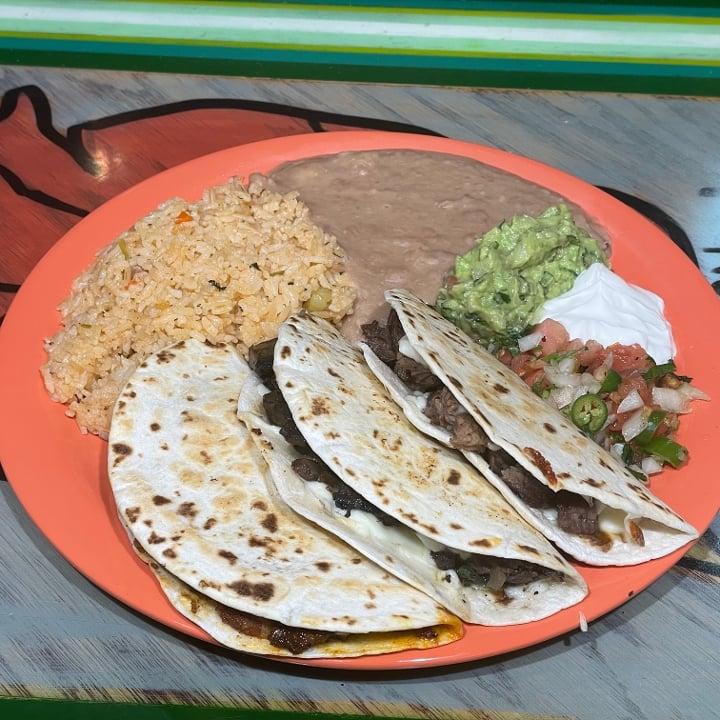 Quesadillas Dinner.