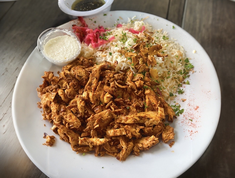 Chicken Shawarma Platter.