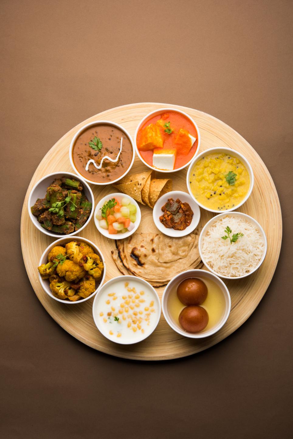 Veggie Thali.