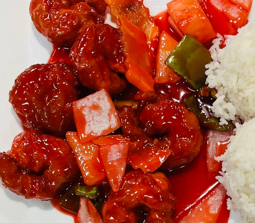 Sweet and Sour Shrimp D.