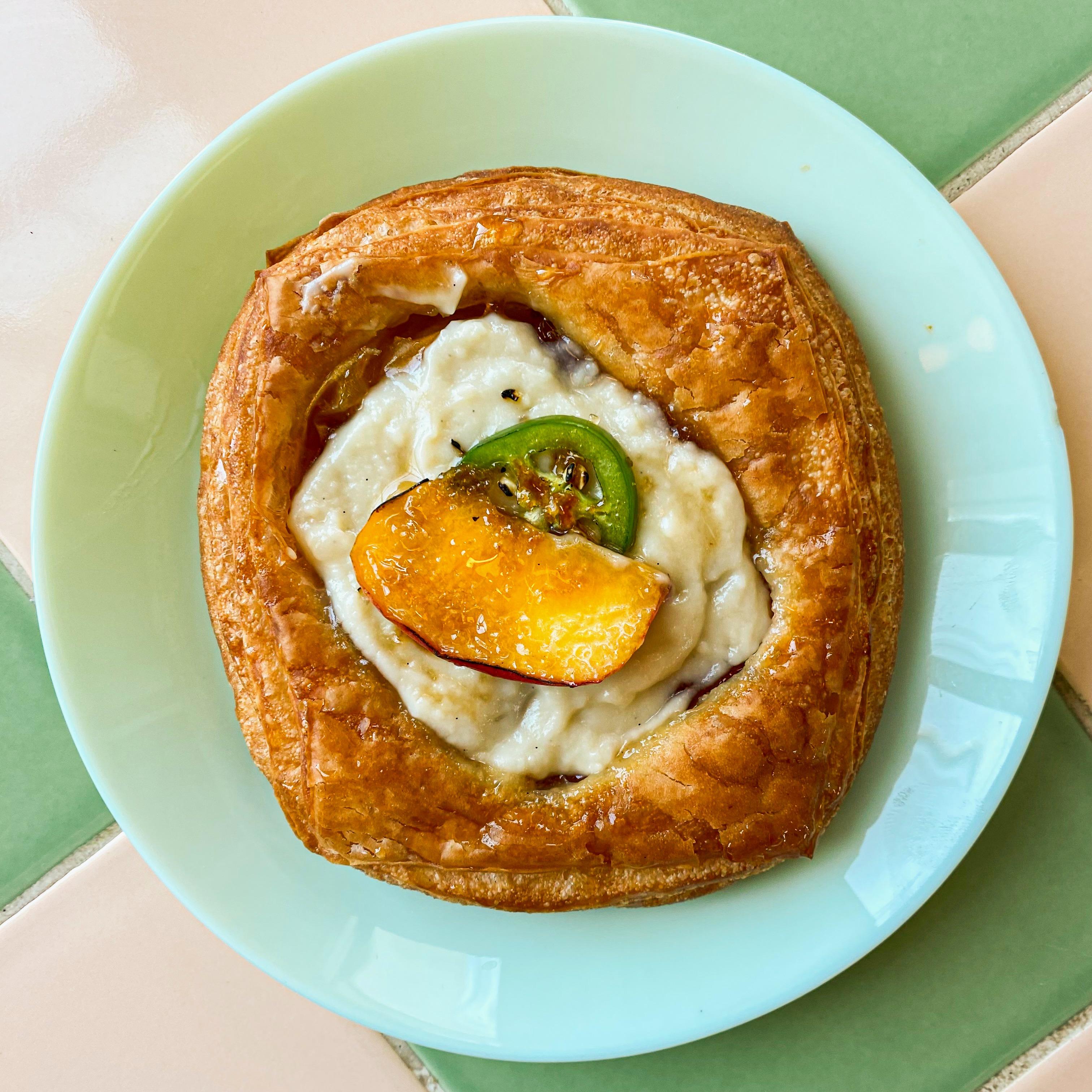 Spicy Peach Danish.