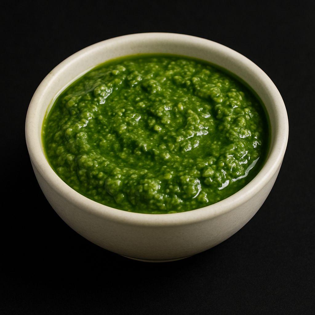 Pesto side.