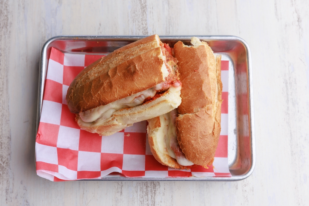 Eggplant Parmigiana Sub.