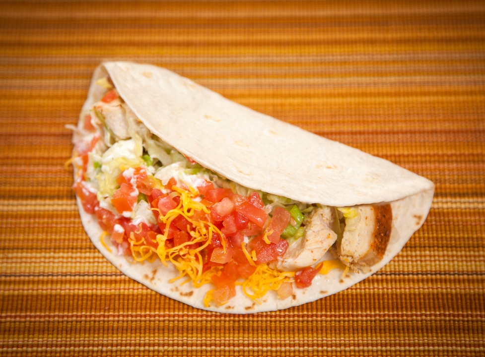 Chicken Soft Taco.