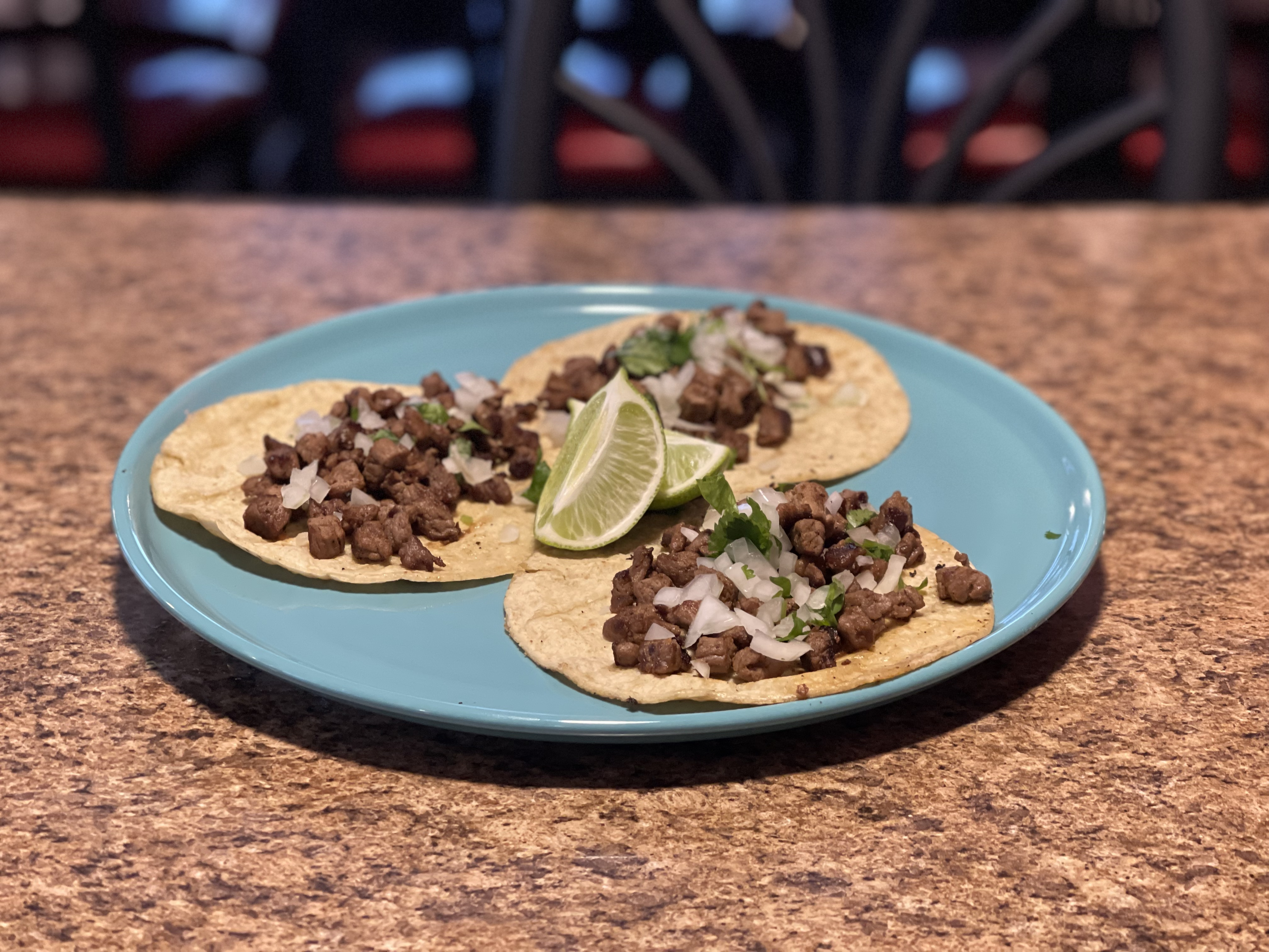 #11 - 3 Steak Tacos.