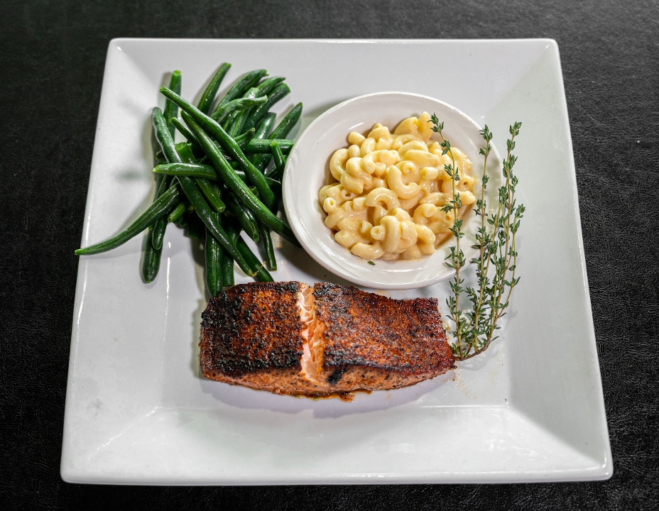 Hickory Smoked Salmon.