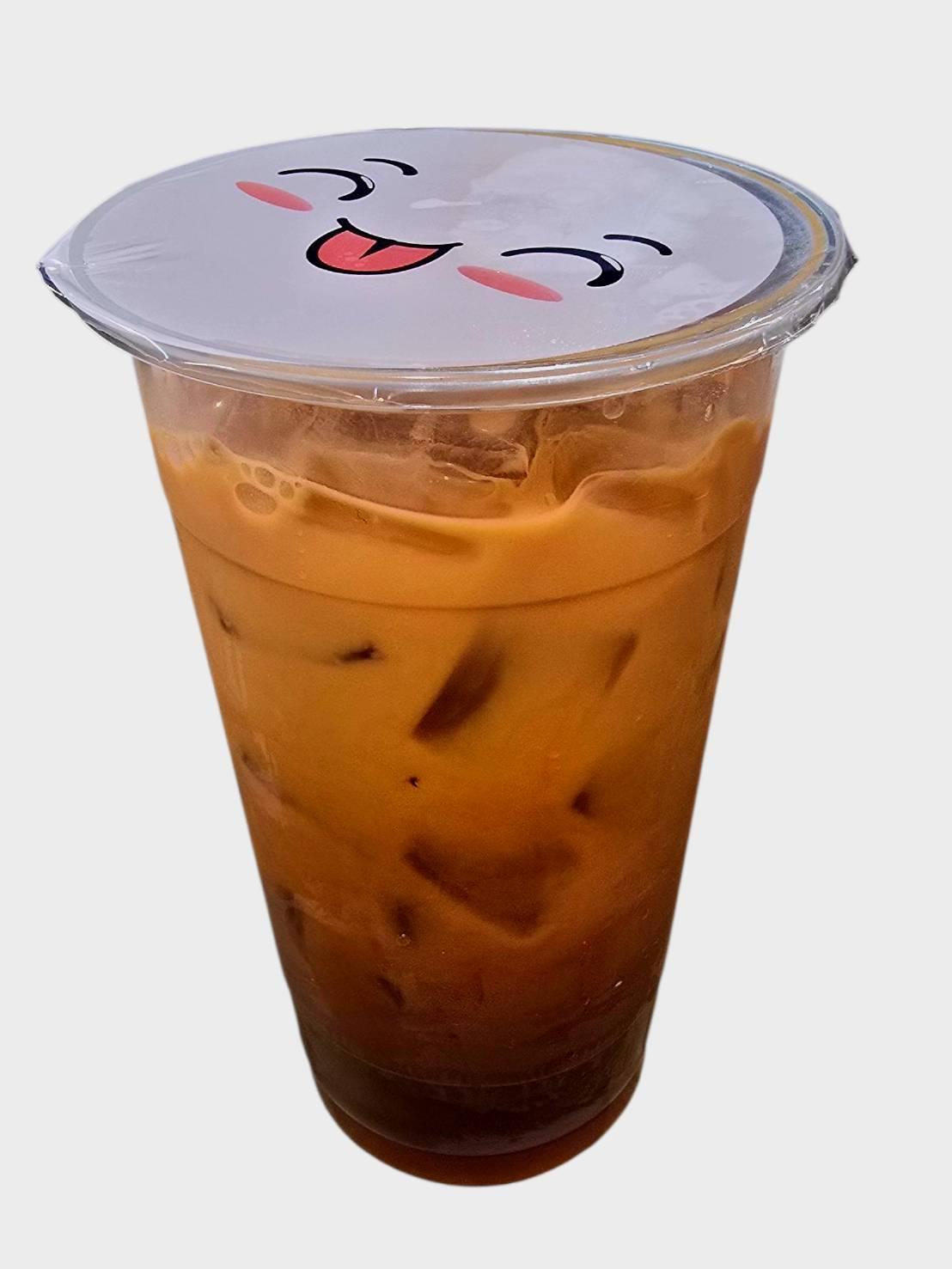 Thai Iced Tea 24 Oz. ชาเย็น.