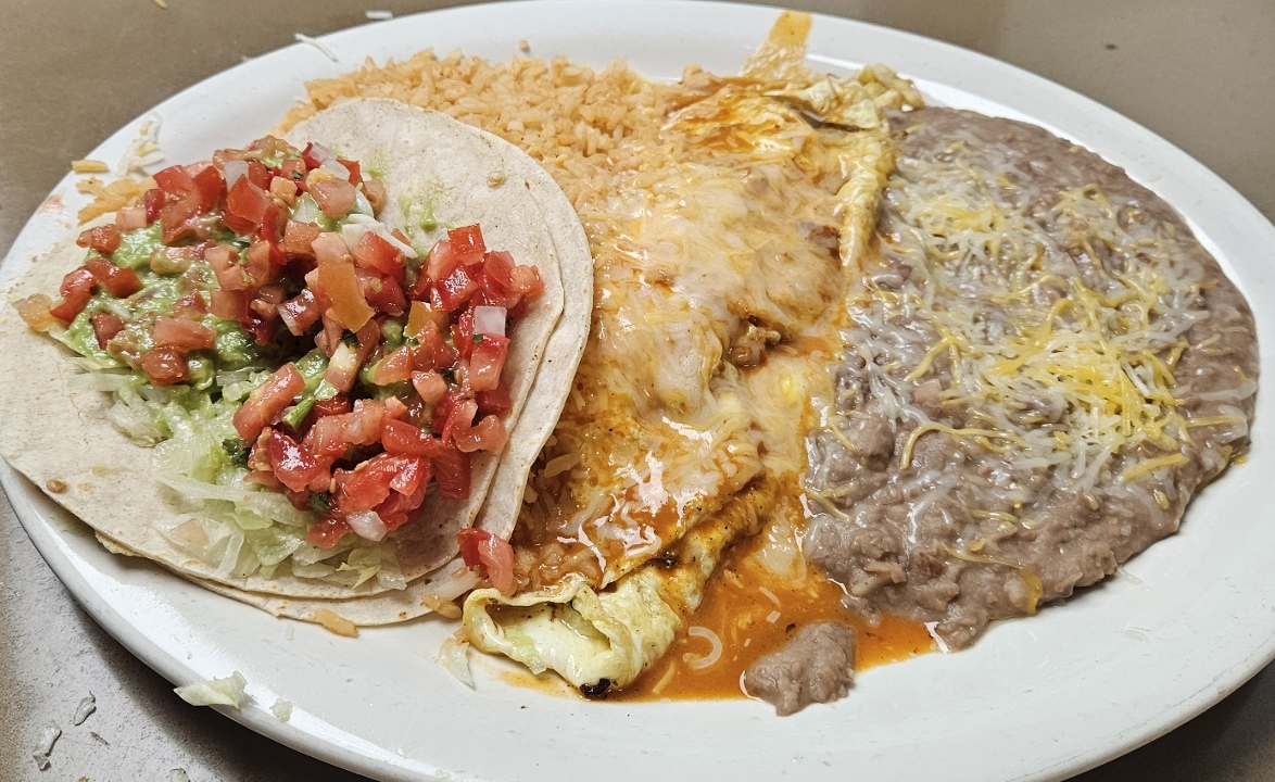 #14C-Chile Relleno & Soft Taco.