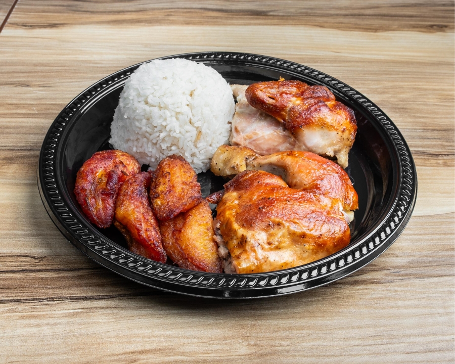 Kids Chicken White Rice & Beans Bowl.