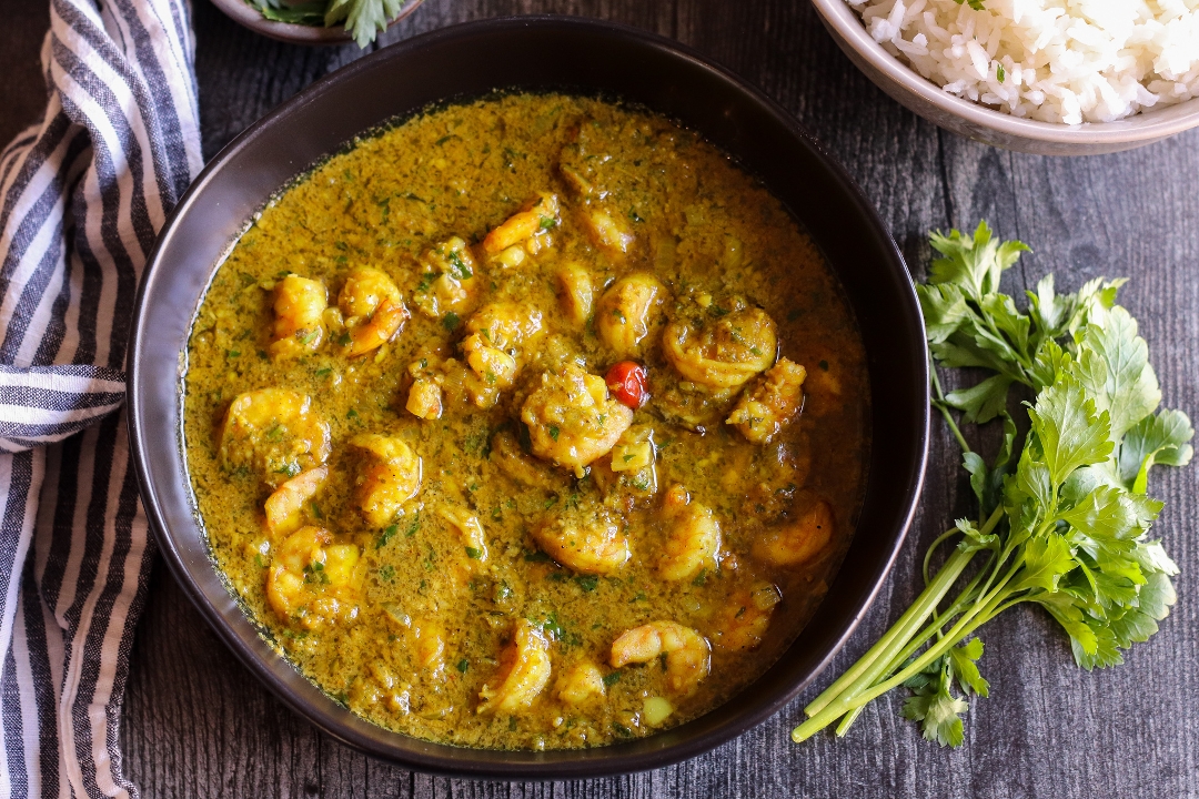 Spinach Shrimp.