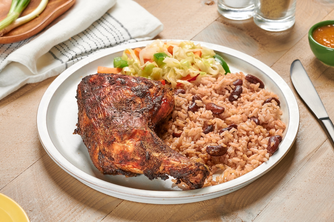Jerk Chicken Lunch Special.