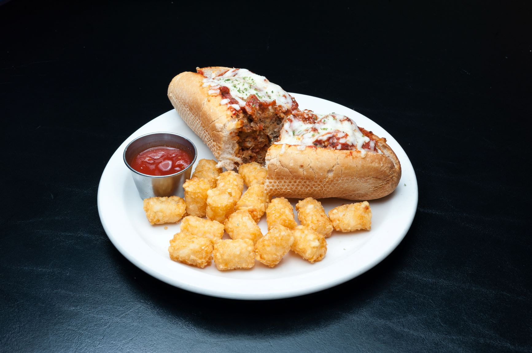 Meatball Parm Sandwich.