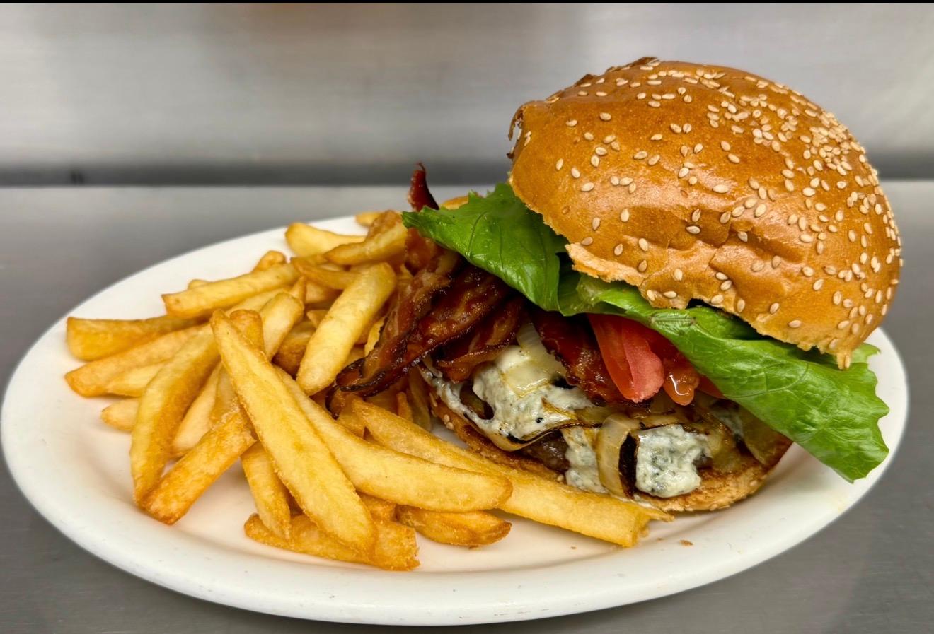 Black n Blue Burger.