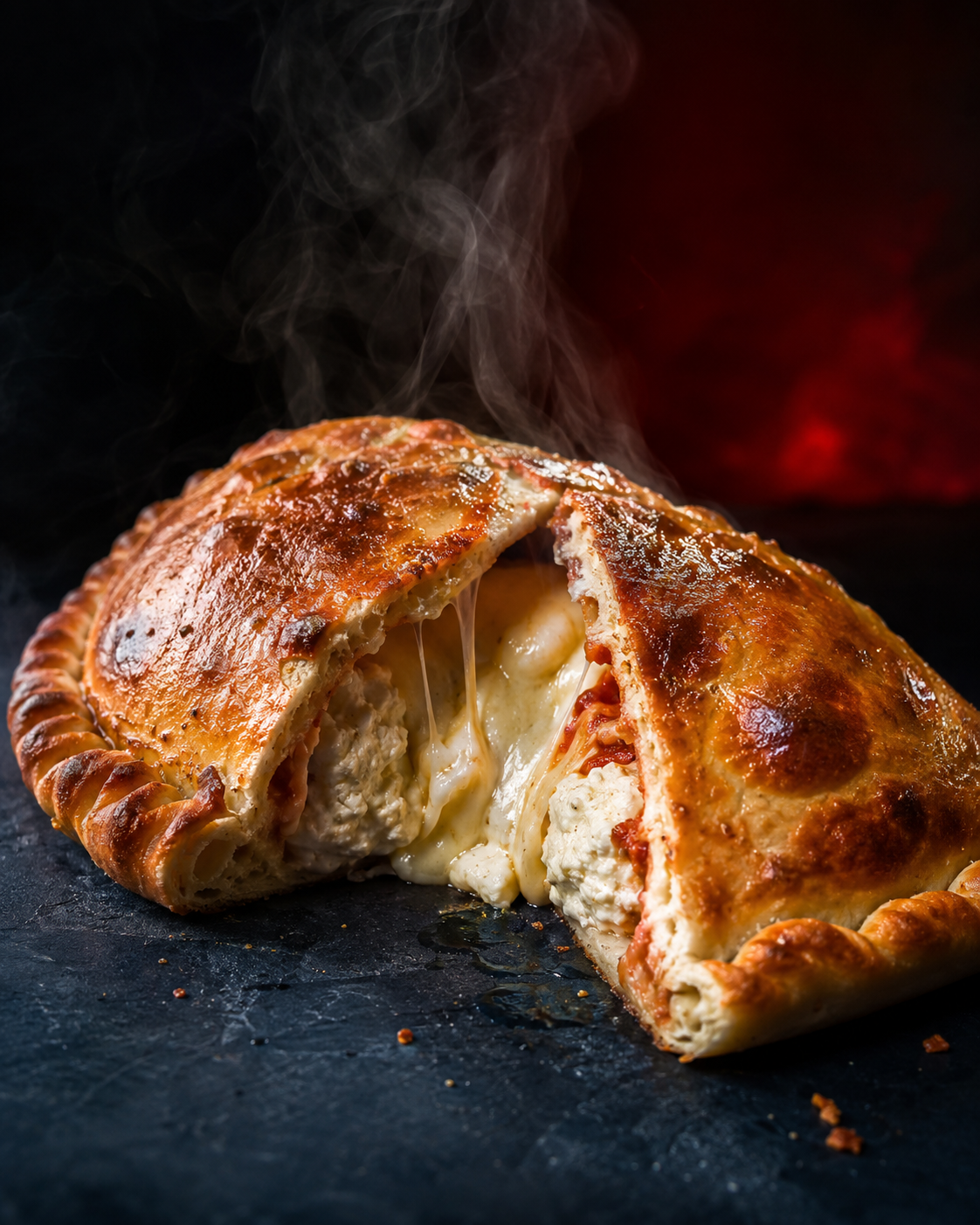 Buffalo Chicken Calzone.
