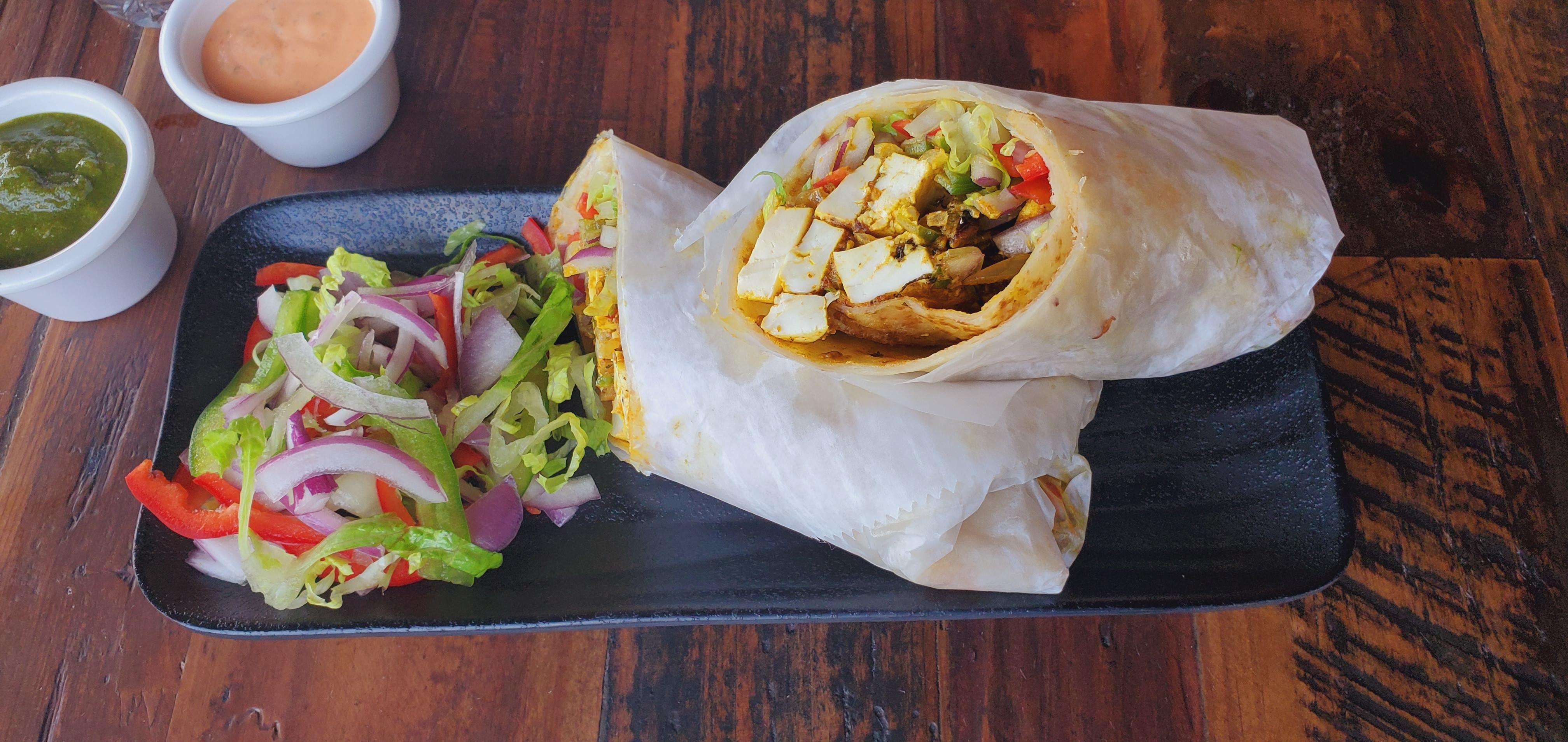 Paneer Kati Roll.