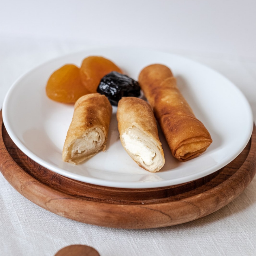 Cheese Spring Rolls.