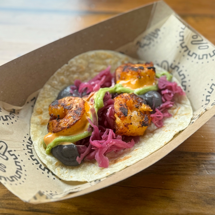Baja Shrimp Taco.