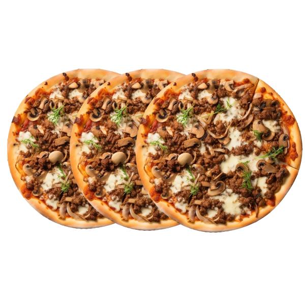 Trio Deals: 3 12'' Meatlovers.