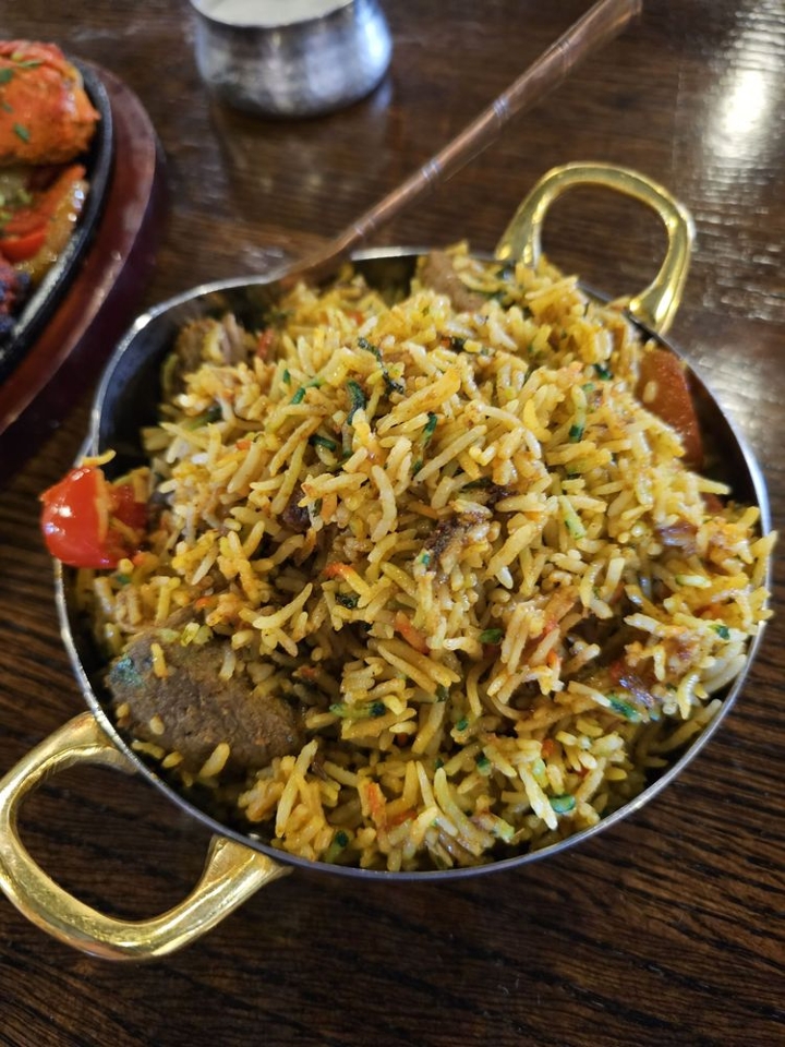Lamb Biryani.