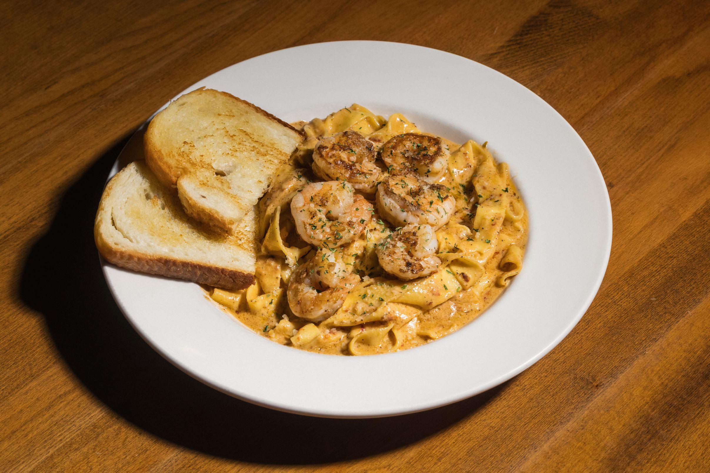 Ajillo Shrimp.
