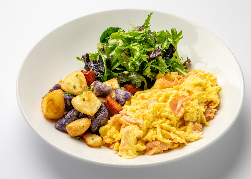 Salmon Scramble.