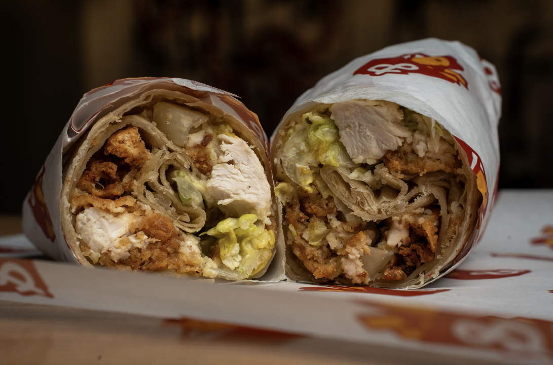 Chicken Caesar Wrap.