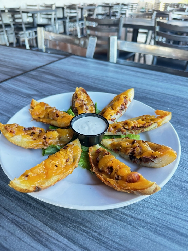 Loaded Potato Skins.