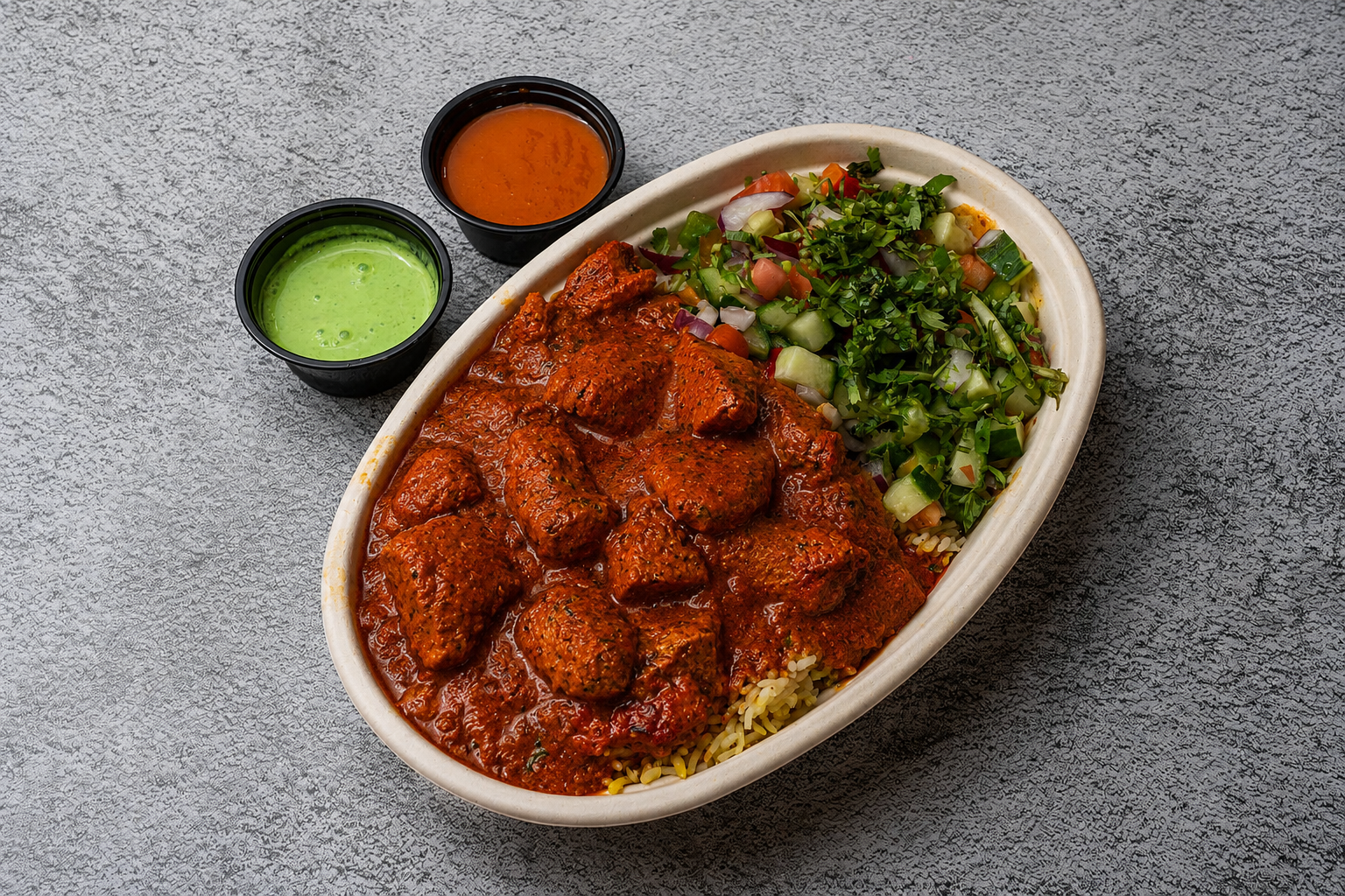 Chicken Vindaloo Bowl.