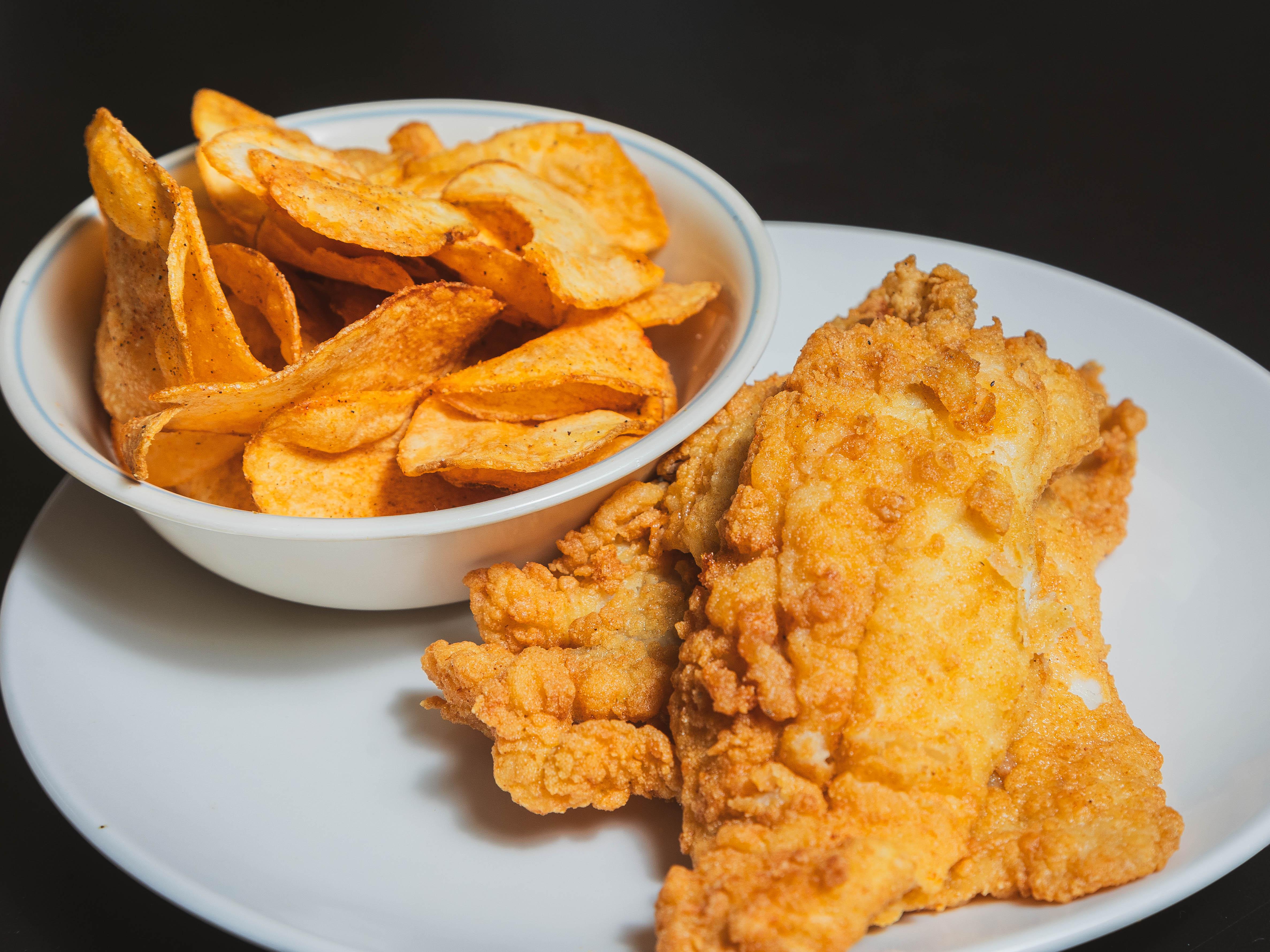 Fried Catfish Basket.