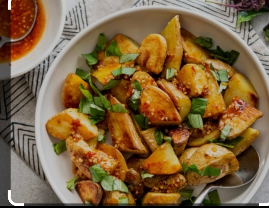 Chili Garlic Potato.