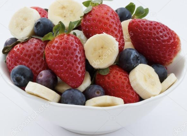 Fresh Fruit Bowl.