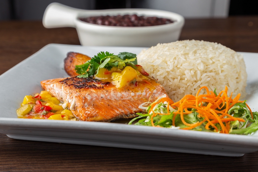 Mango Citrus Salmon.