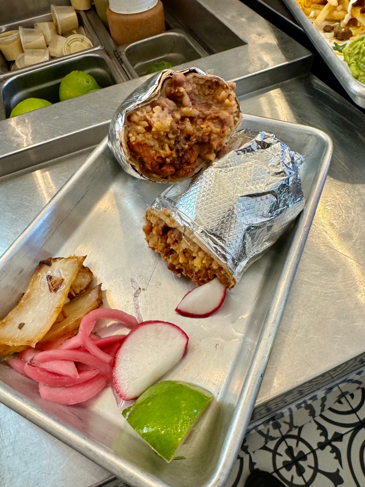 Carnitas Burrito.