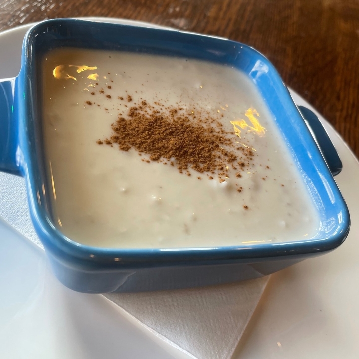 Coconut Rice Pudding.