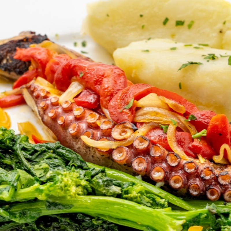Octopus Lagareiro Style | Polvo à Lagareiro.