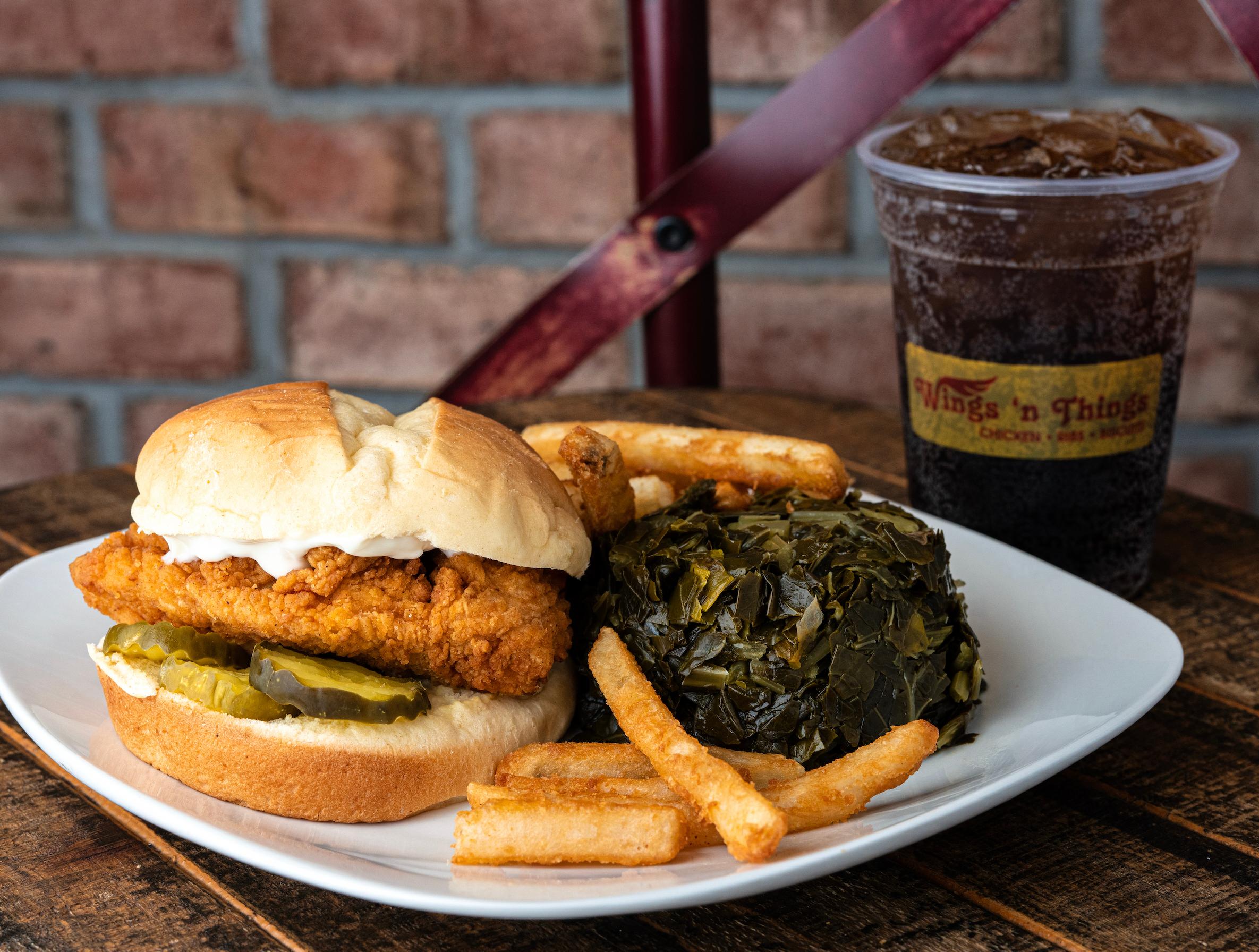 Chicken Sandwich Combo.
