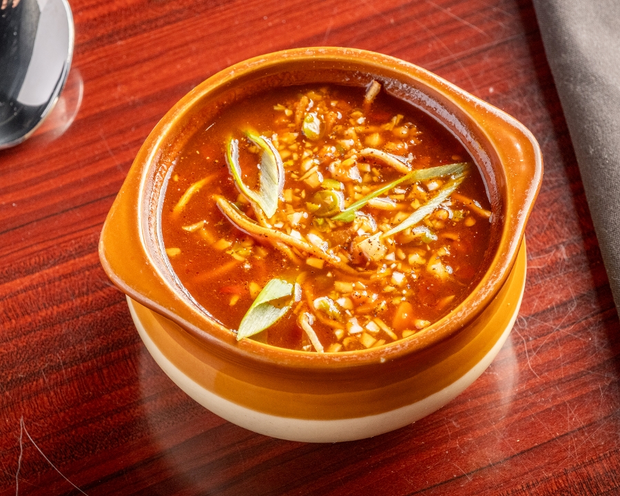Veg Manchow Soup.