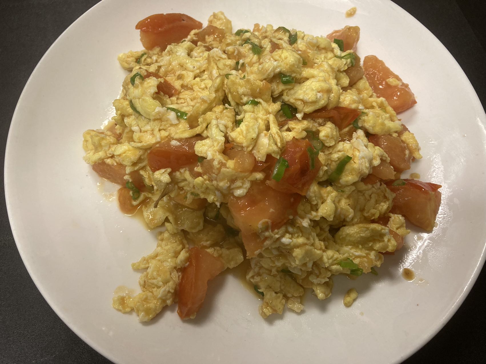 62 番茄鸡蛋/Stir-Fry Tomato Egg.