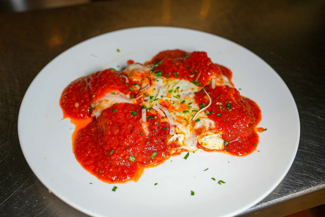 Full Tray Chicken Parmigiano.