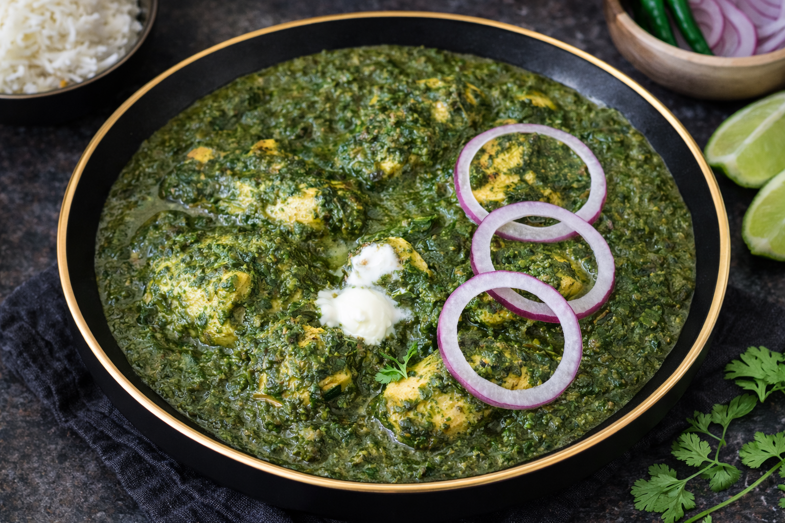 Chicken Saag.